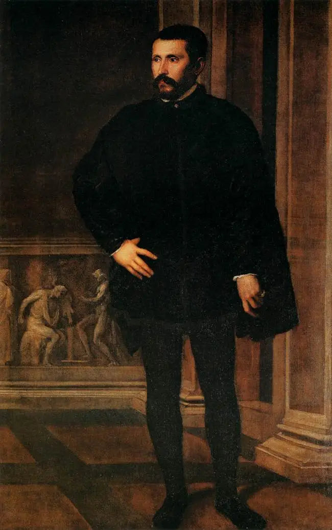 Portrait of a member of the Minerbetti family - Titian