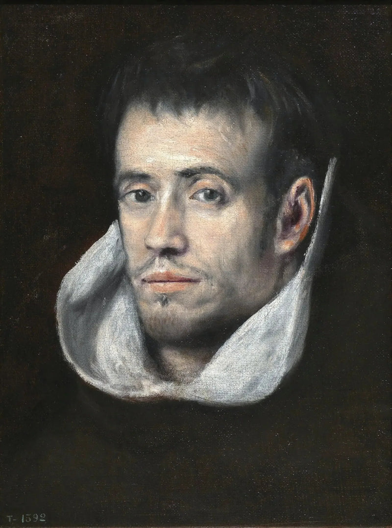 Portrait of a Monk - El Greco