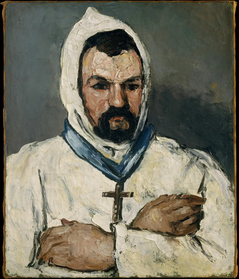 Portrait of a Monk - Paul Cézanne