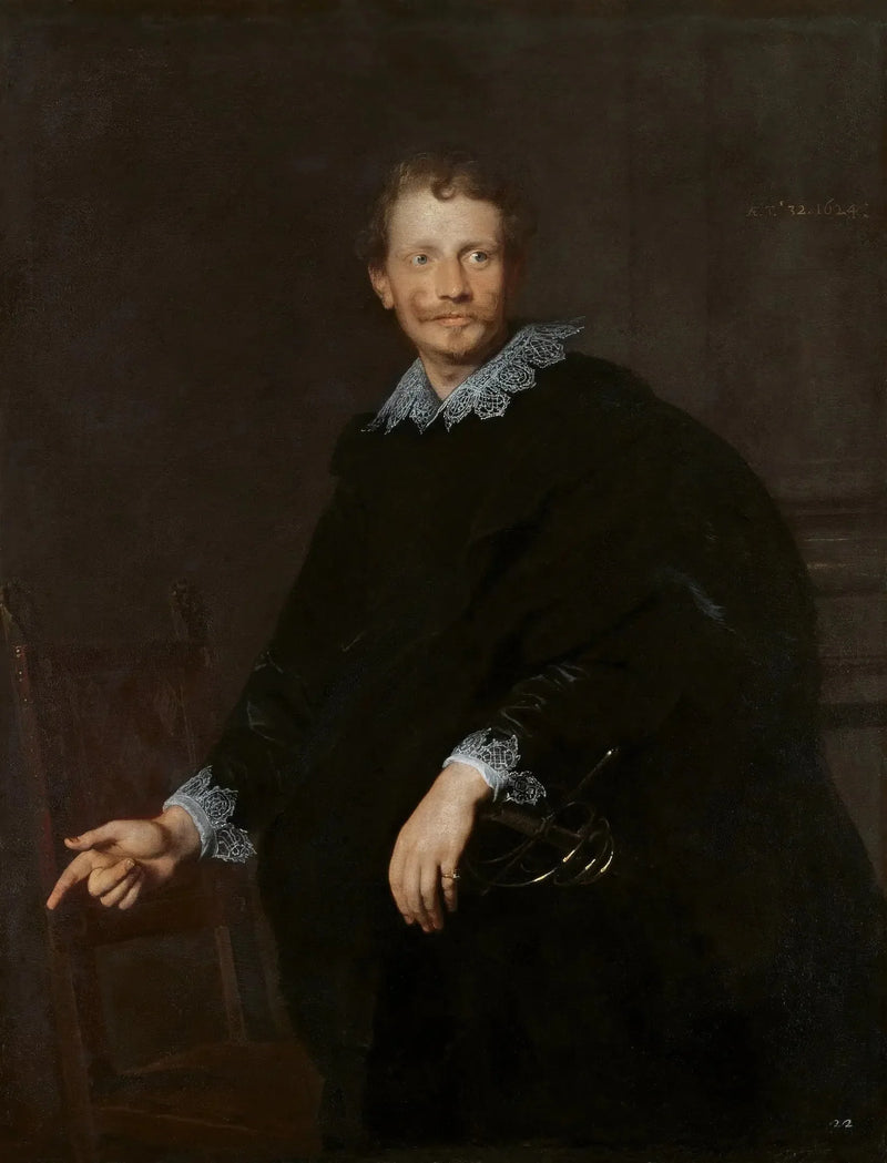 Portrait of a Genoese nobleman, 1624 - Antoine van Dyck