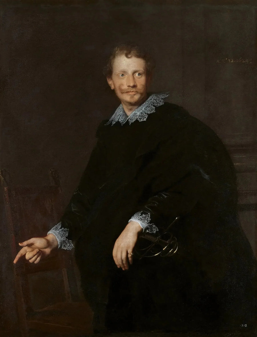 Portrait of a Genoese nobleman, 1624 - Antoine van Dyck