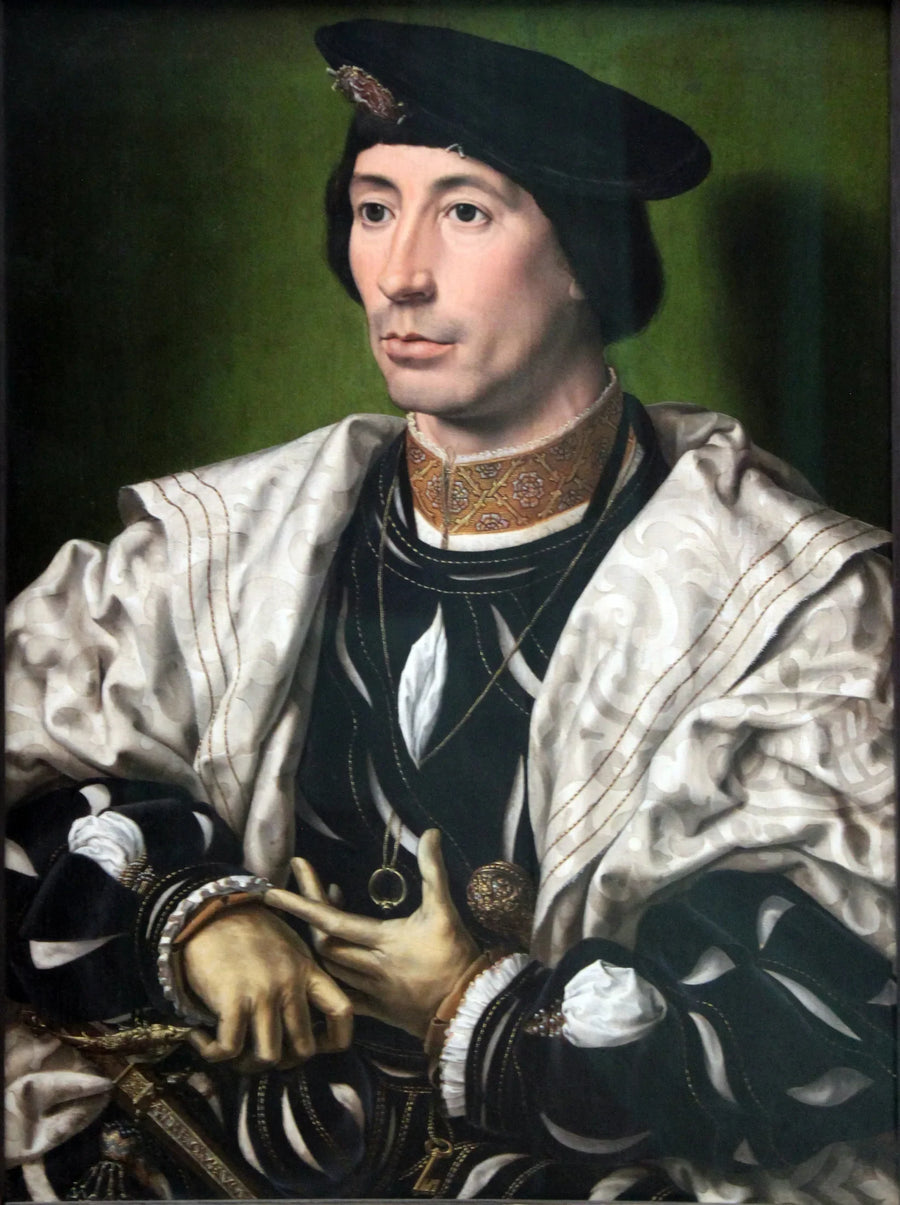 Portrait of a noble - Jan Gossaert
