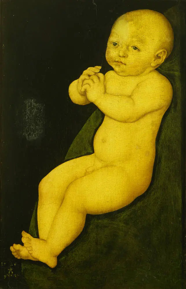 Portrait of a Baby - Lucas Cranach the Elder