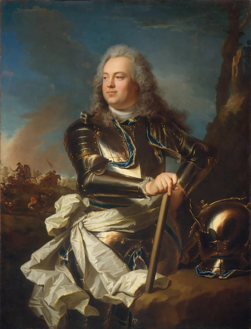 Portrait of a Military Officer - Hyacinthe Rigaud