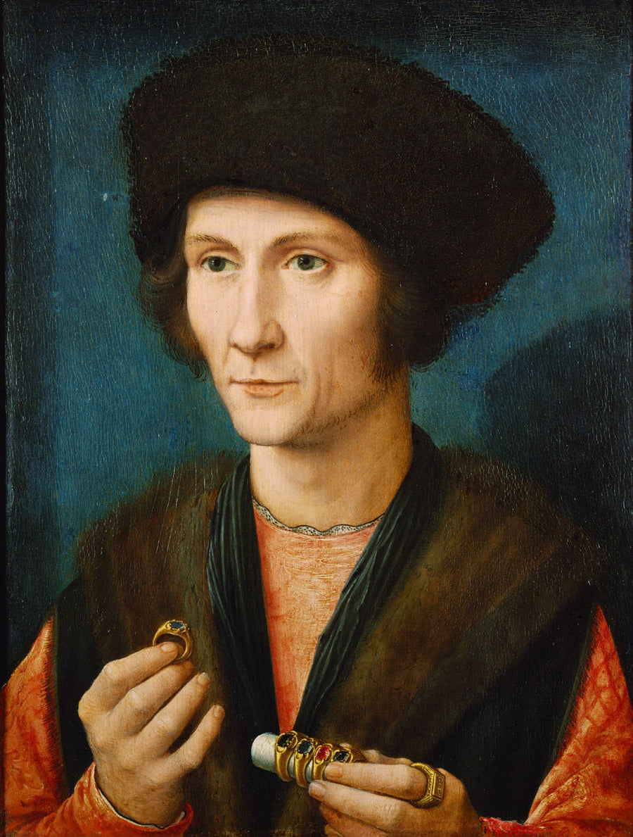 Portrait of a Goldsmith - Gérard David