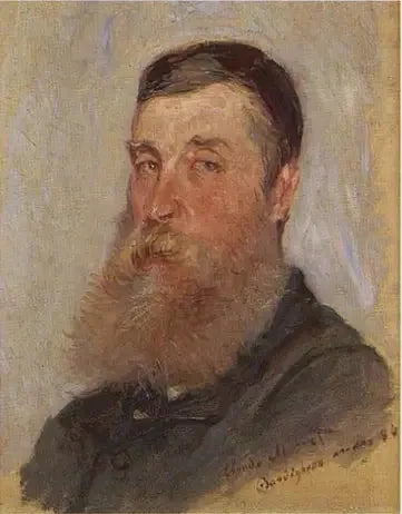 Portrait of an English Painter, Bordighera - Claude Monet