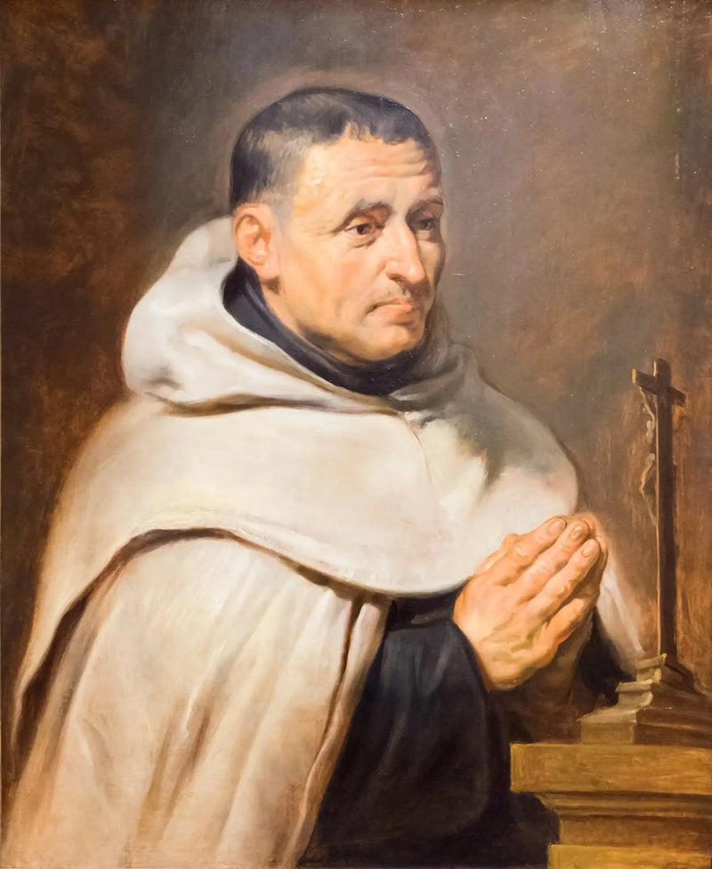 Portrait of a Carmelite Prior - Peter Paul Rubens