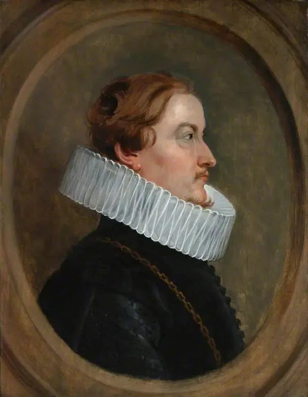 Portrait of an « Schepen » unknown (Brussels magistrate) - Antoine van Dyck
