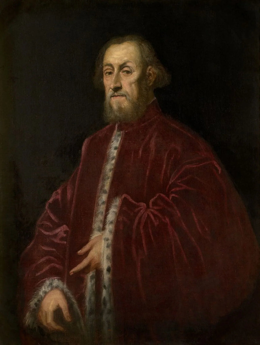 Portrait of a Venetian Senator - Jacopo Tintoretto