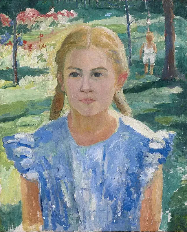 Portrait of Una - Kazimir Malevich