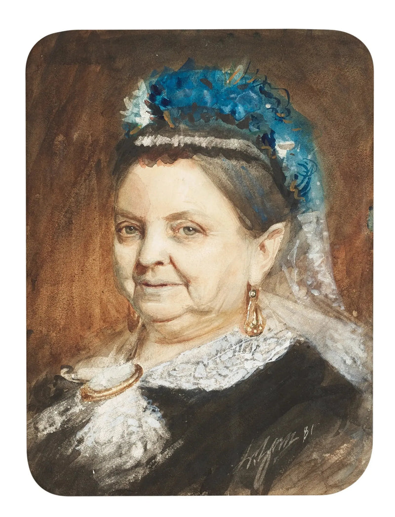 Portrait of an Elderly Lady - Anders Zorn