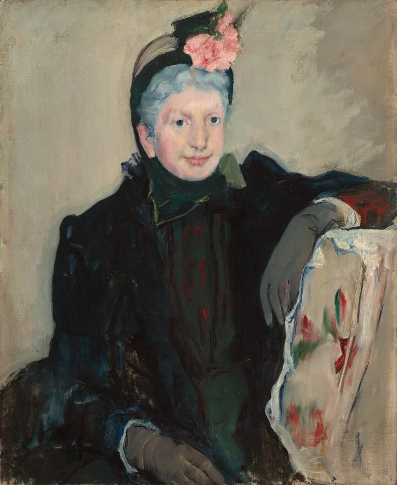 Portrait of an Elderly Lady - Mary Cassatt