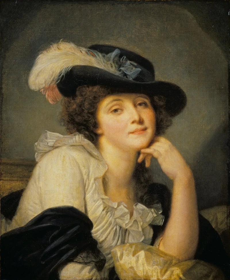 Portrait of a lady, previously wrongly called Portrait of Sophie Arnould - Jean-Baptiste Greuze
