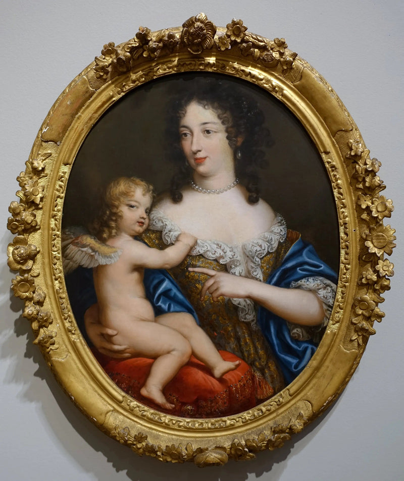 Portrait of a Lady as Venus with Cupid - Pierre Mignard