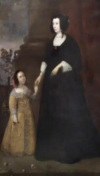Portrait of a Lady and a Child - Antoine van Dyck