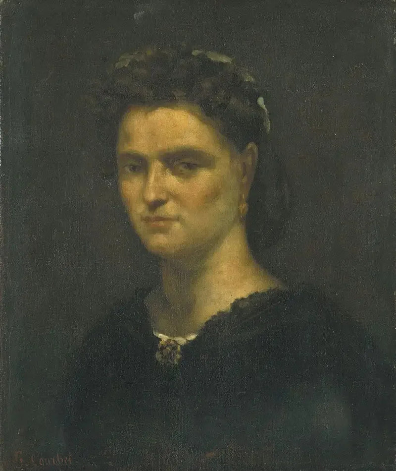 Portrait of a Lady - Gustave Courbet