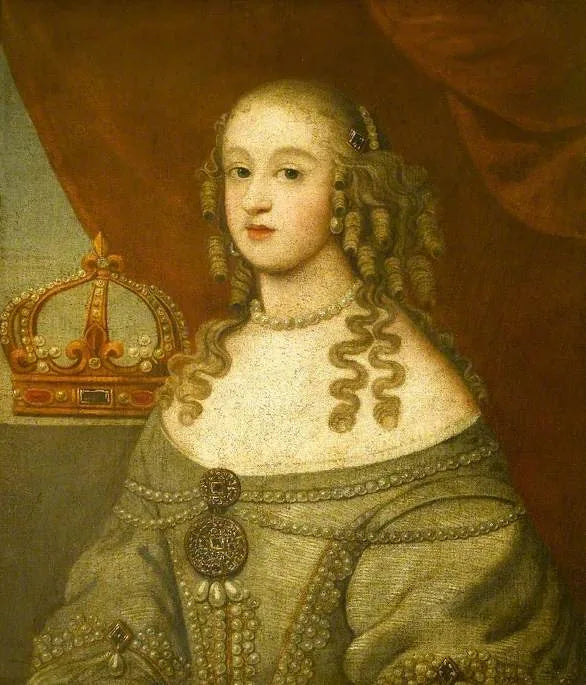 Portrait of a Lady (it would be Princess Mary, 1631-1660, Princess of Orange, daughter of Charles I) - Gerrit van Honthorst