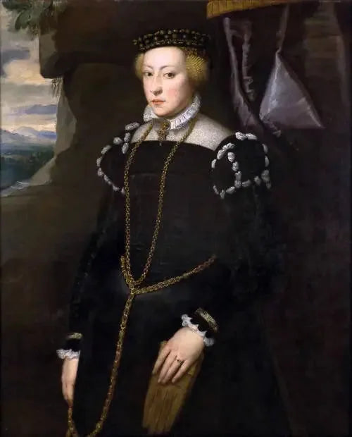 Portrait of a lady (perhaps Éléonore, Duchess of Mantua, after an Italian master) - Peter Paul Rubens