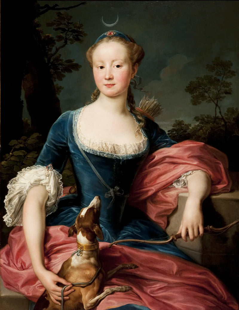 Portrait of a Lady - Pompeo Batoni
