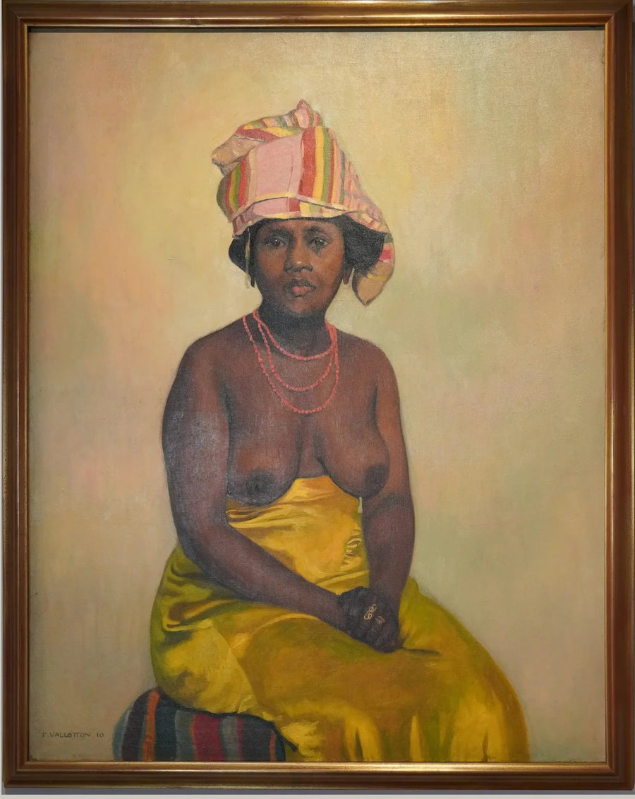 Portrait of an African woman - Félix Vallotton