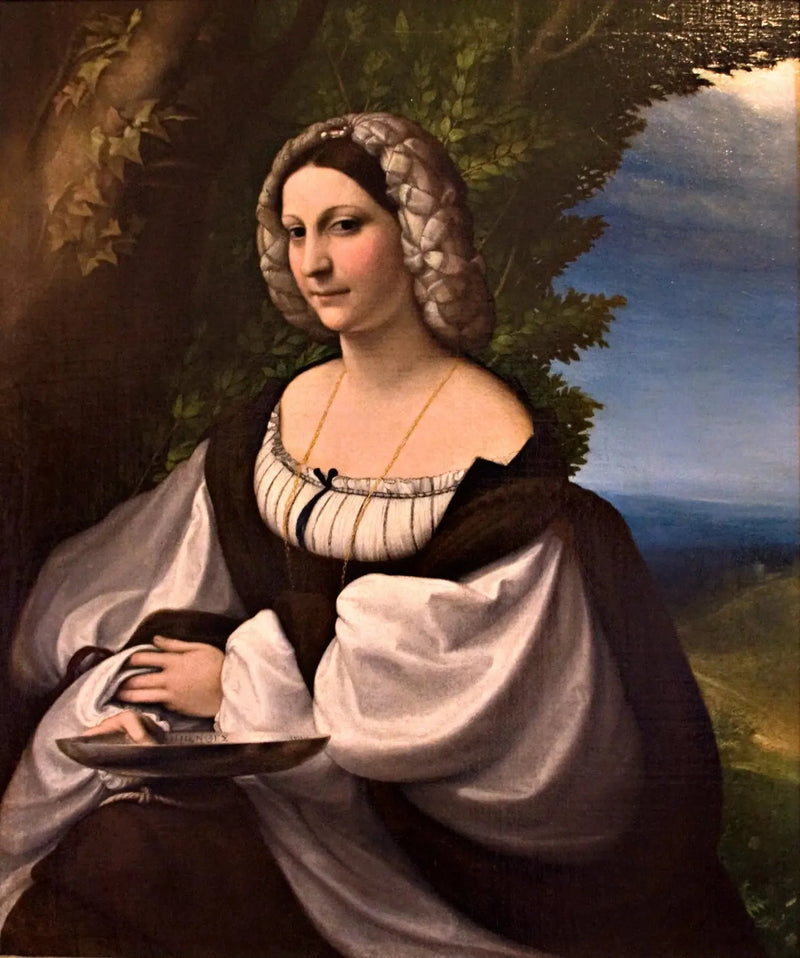 Portrait of a Woman - Antonio da Correggio