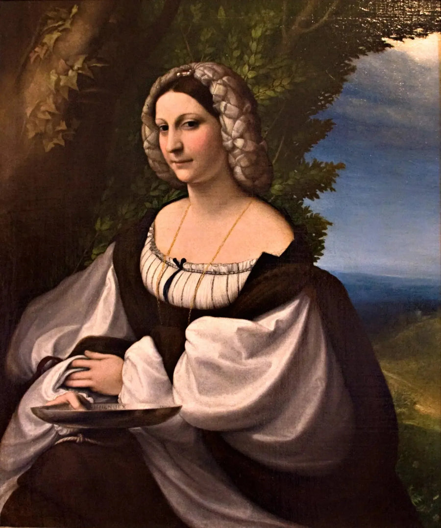 Portrait of a Woman - Antonio da Correggio