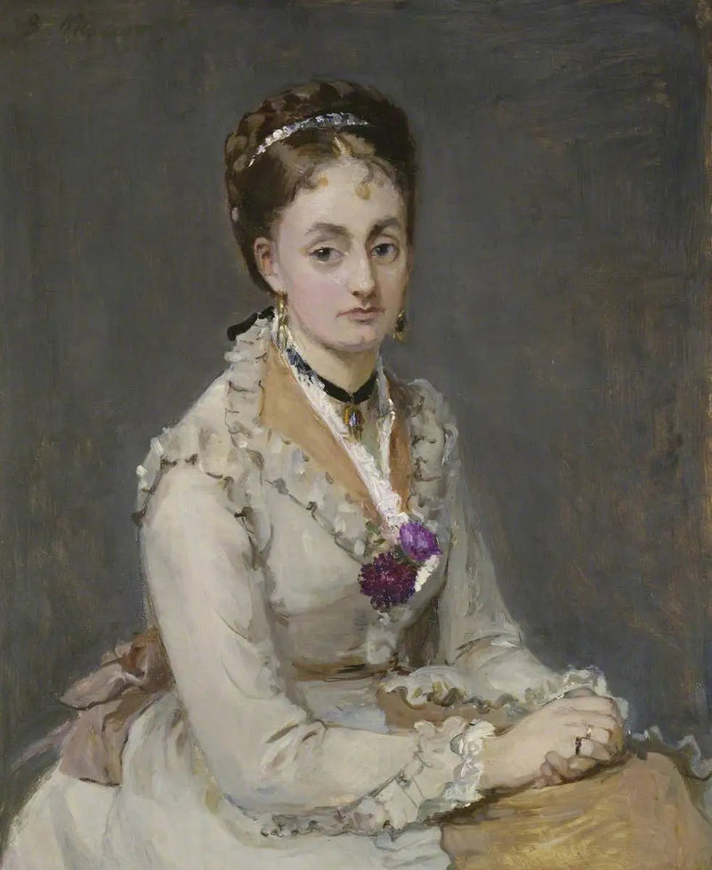 Portrait of a Woman - Berthe Morisot