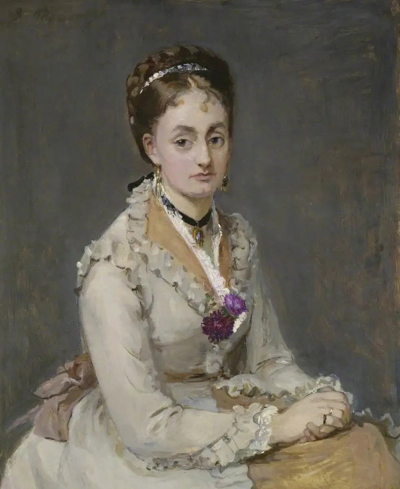 Portrait of a Woman - Berthe Morisot