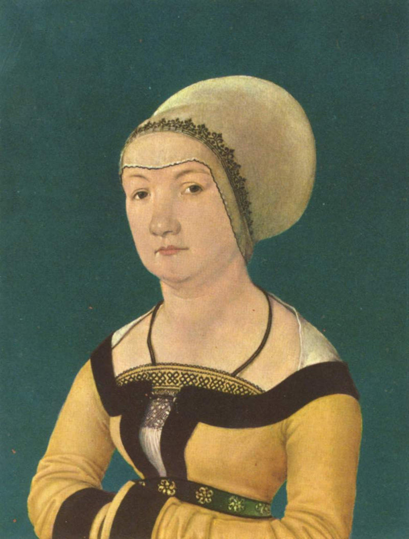 Portrait of a 34-year-old woman - Hans Holbein the Elder