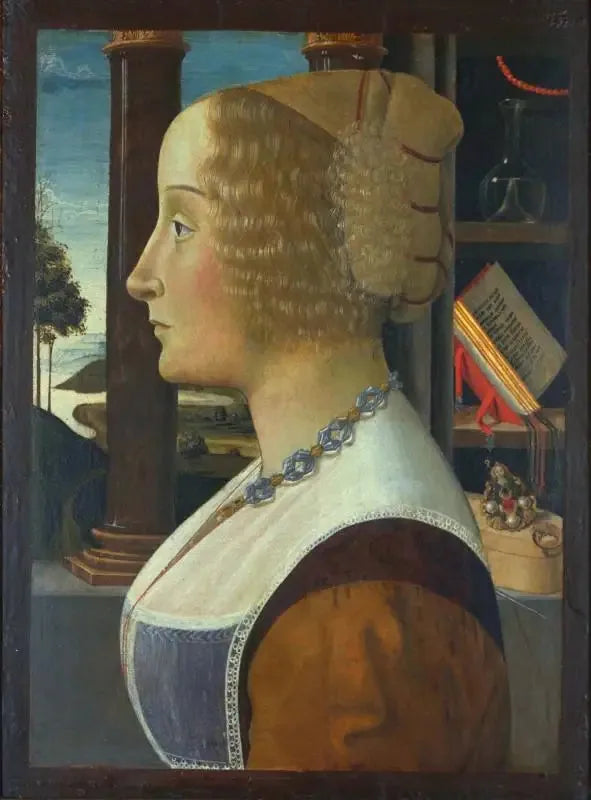 Portrait of a Woman - Domenico Ghirlandaio