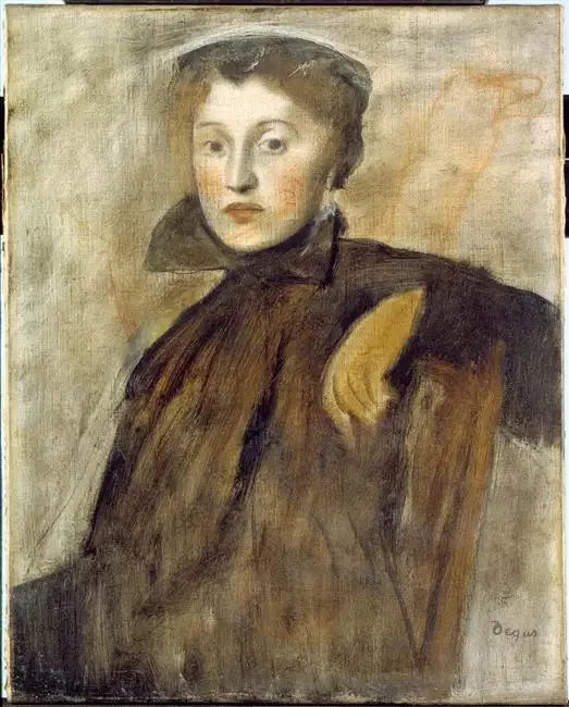 Portrait of a Woman - Edgar Degas
