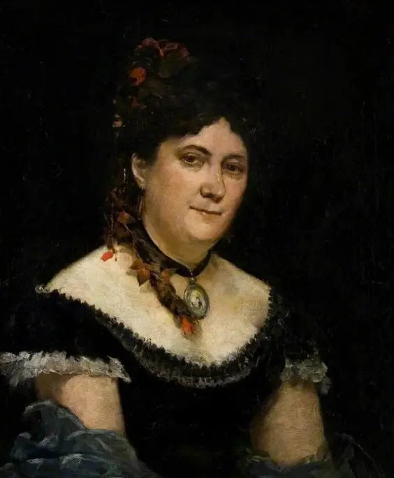 Portrait of a Woman - Gustave Courbet