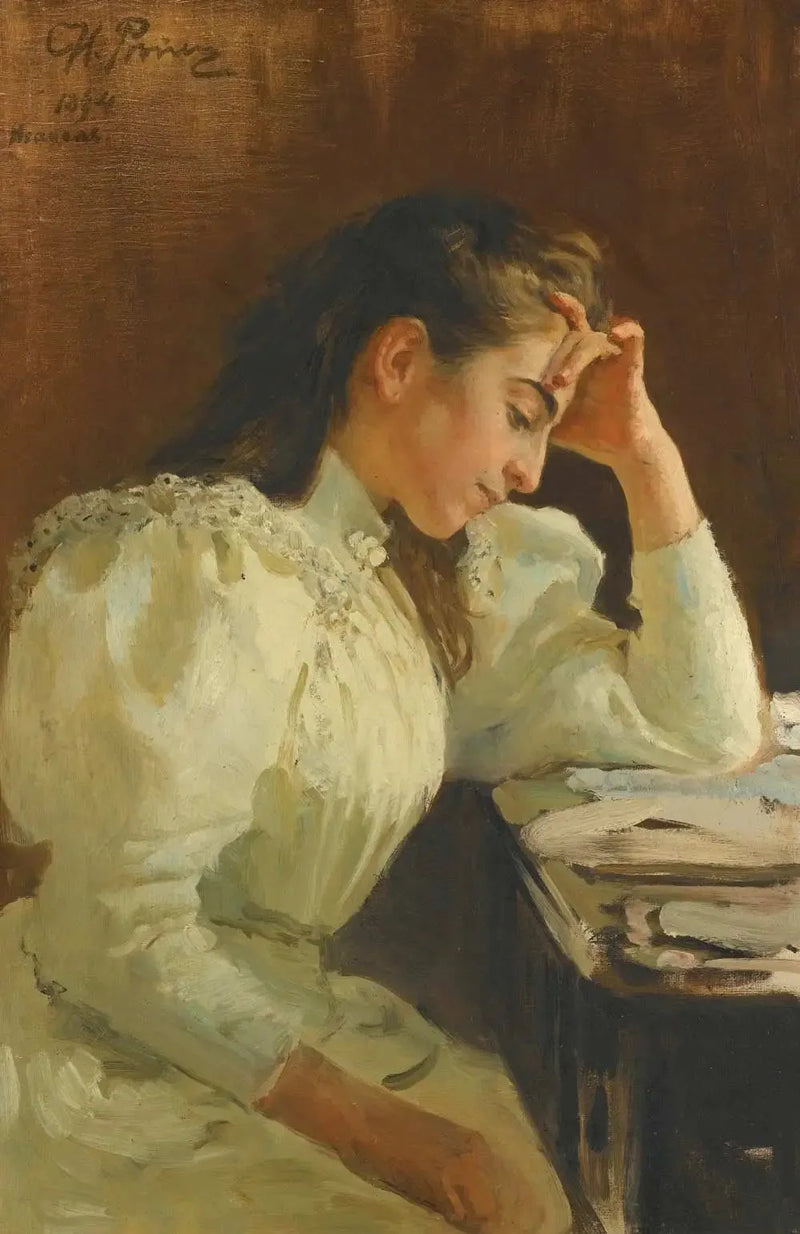 Portrait of a Neapolitan Woman - Ilya Repin