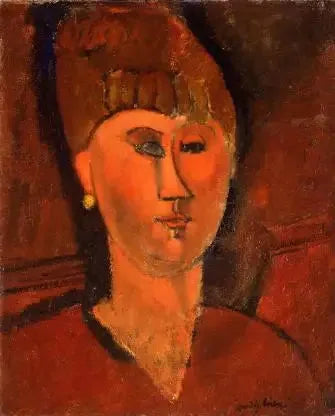Portrait of a Russian Woman - Amedeo Modigliani