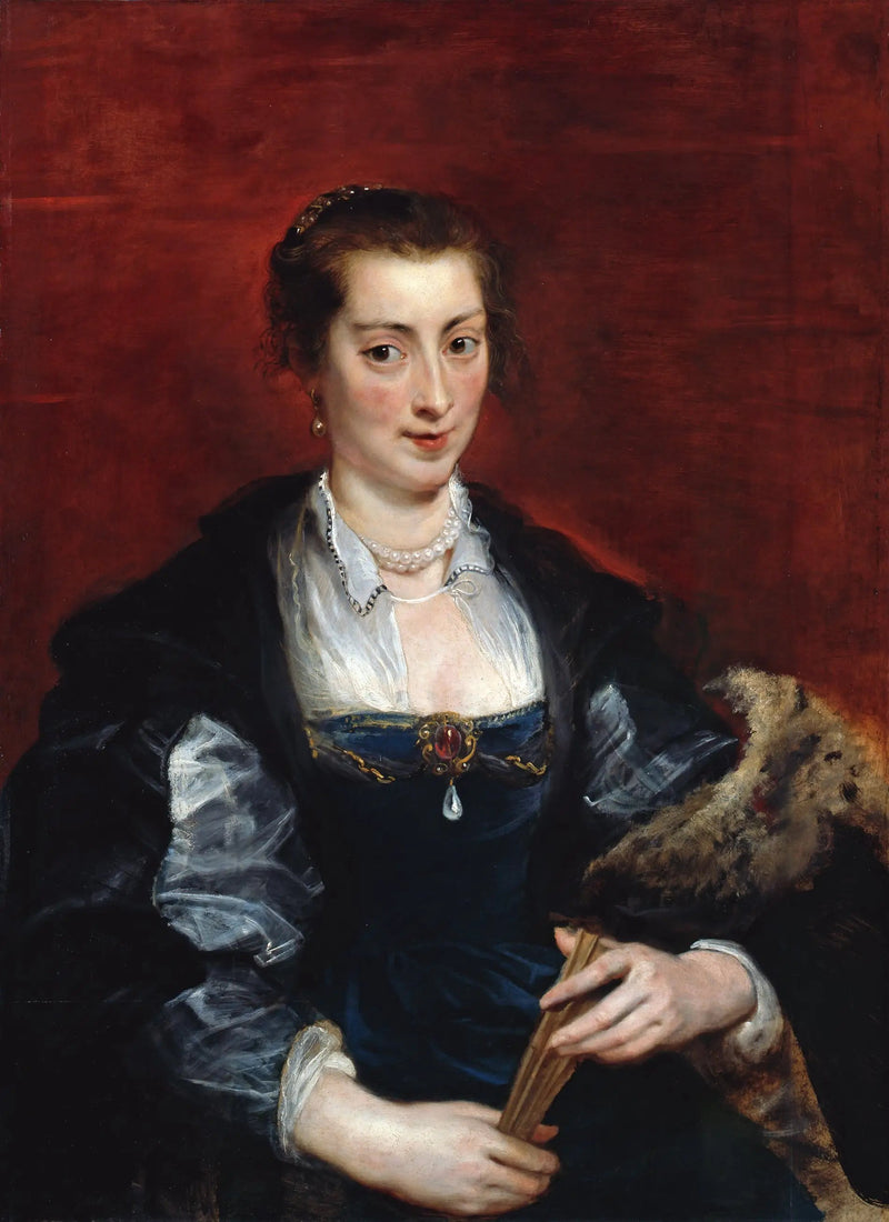 Portrait of a woman, traditionally identified as Isabella Brant - Peter Paul Rubens