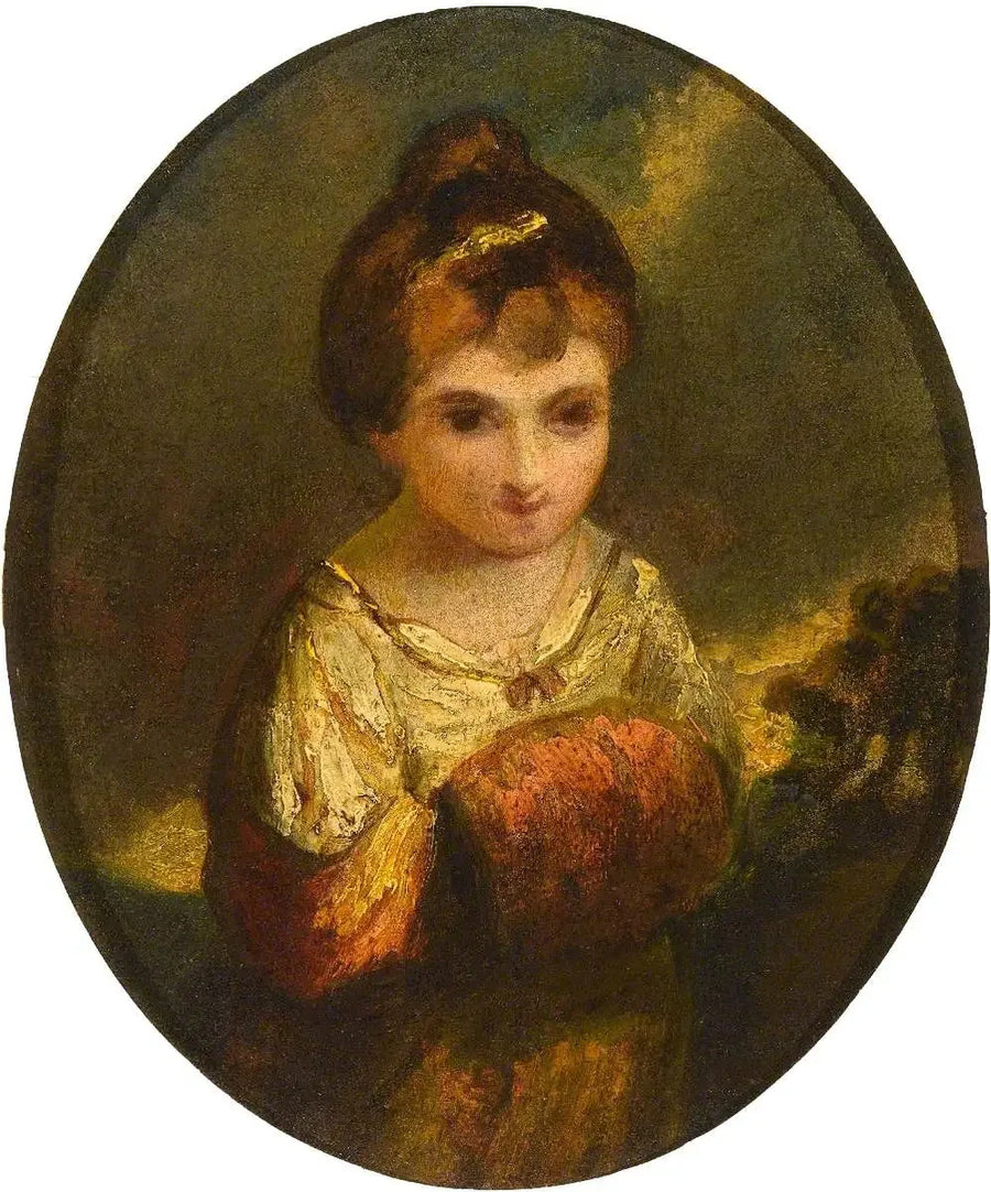 Portrait of a girl (perhaps Theophila Palmer, 1757–1848) - Joshua Reynolds