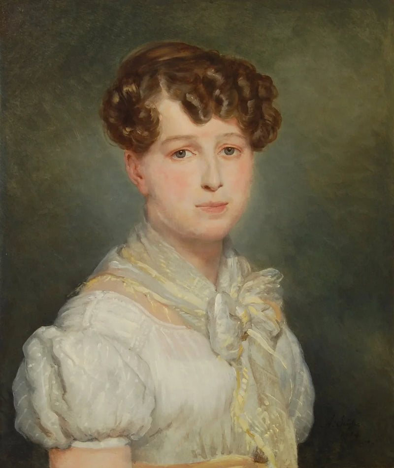 Portrait of a Young Woman - Ary Scheffer