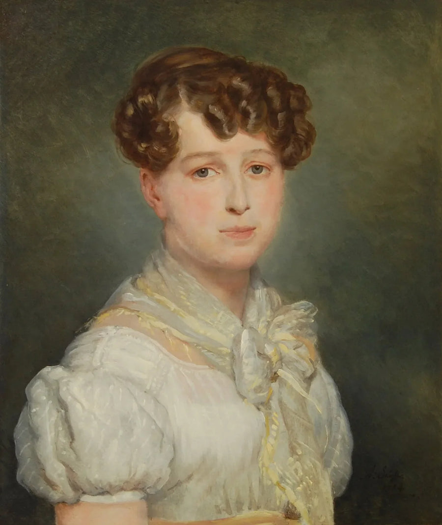 Portrait of a Young Woman - Ary Scheffer