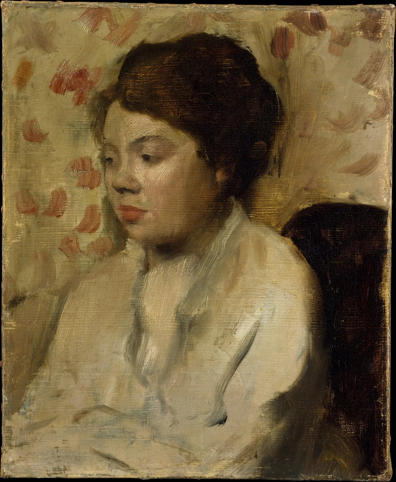 Portrait of a Young Woman - Edgar Degas