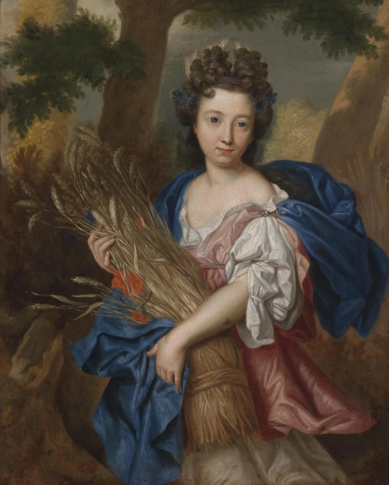 Portrait of a Young Woman as Ceres - Pierre Mignard
