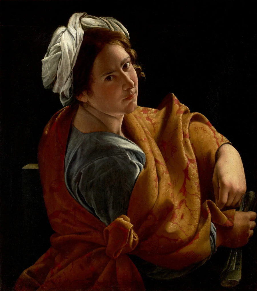 Portrait of a Young Woman as a Sibyl - Orazio Gentileschi