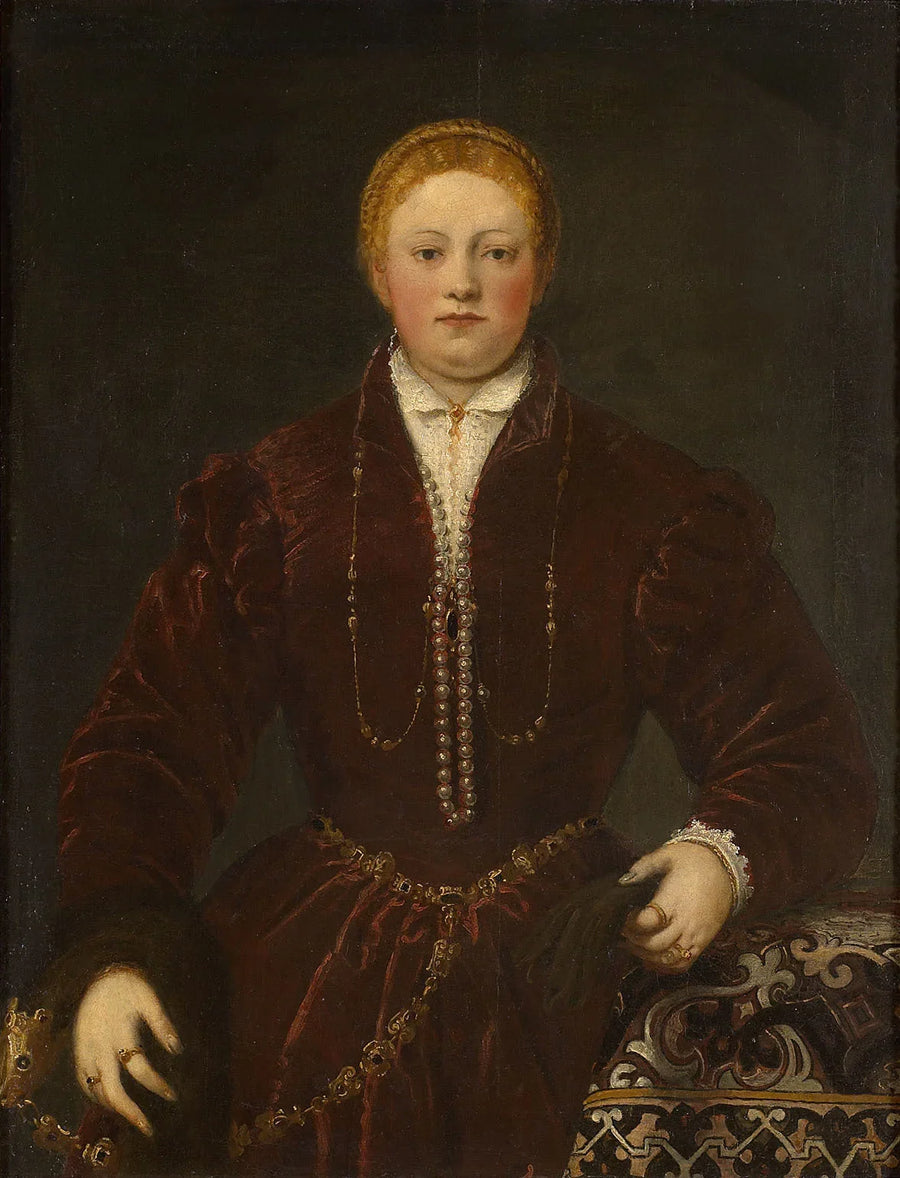 Portrait of a Young Woman - Jacopo Tintoretto