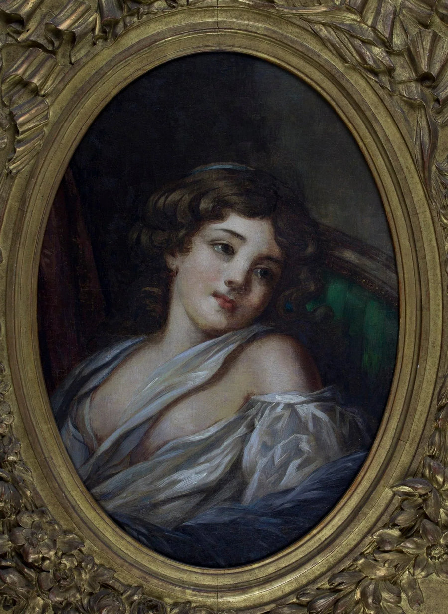 Portrait of a Young Woman - Jean-Baptiste Greuze