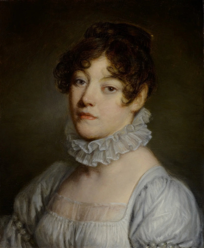 Portrait of a Young Woman - Jean-Baptiste Greuze