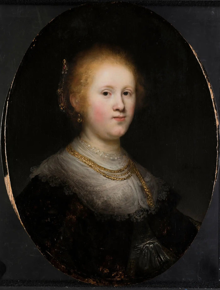 Portrait of a Young Woman - Rembrandt