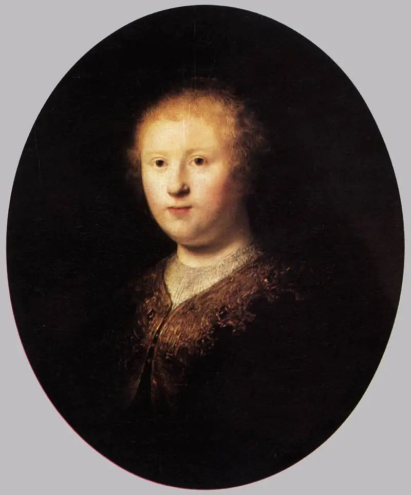 Portrait of a Young Woman - Rembrandt
