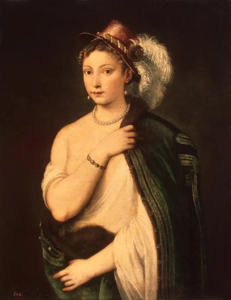 Portrait of a Young Woman - Titian