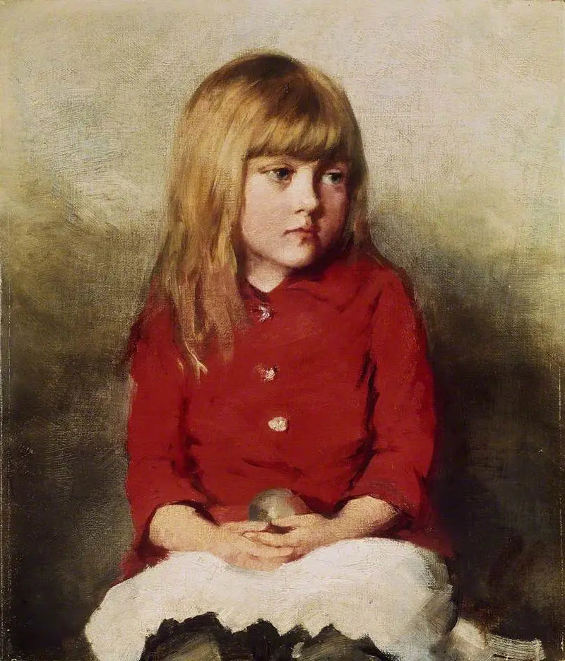 Portrait of a Young Girl - John Everett Millais