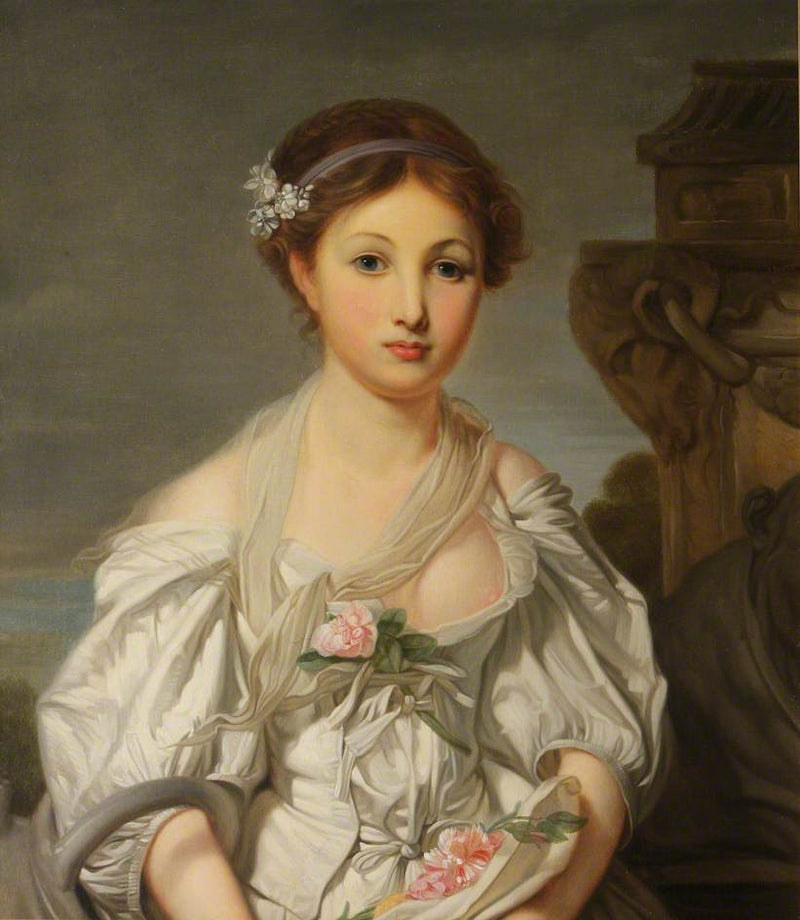 Portrait of a Young Girl (The Broken Pitcher) - Jean-Baptiste Greuze