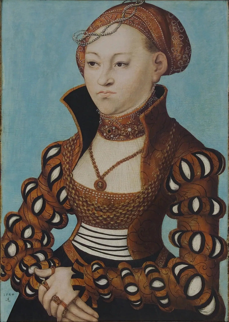 Portrait of a Saxon Noble Lady - Lucas Cranach the Elder